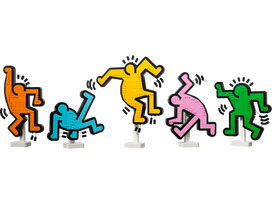 konstruktorius lego art - LEGO Art Keith Haring šokančios figūros 31216 - 4 nuotrauka