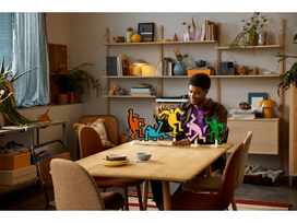 konstruktorius lego art - LEGO Art Keith Haring šokančios figūros 31216 - 7 nuotrauka