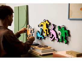konstruktorius lego art - LEGO Art Keith Haring šokančios figūros 31216 - 8 nuotrauka