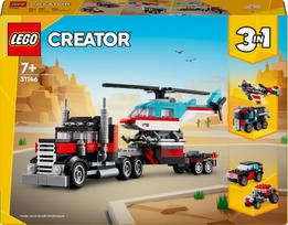 sraigtasparnis - LEGO Creator Bortinis sunkvežimis su sraigtasparniu 31146 - 1 nuotrauka