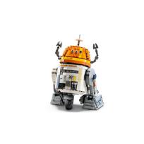 lego kariai - LEGO Žvaigždžių karų astromechaninis droidas Čioperis (C1-10P) 75416 - 8 nuotrauka