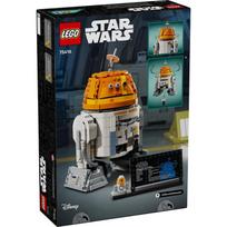 lego kariai - LEGO Žvaigždžių karų astromechaninis droidas Čioperis (C1-10P) 75416 - 3 nuotrauka