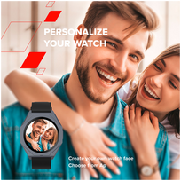 vandens laikrodis - CANYON Otto SW-86 išmanusis laikrodis | Berėmis LTPS 1.3'' LCD 360x360 px ekranas | IP68 vandeniui atsparus | Deguonies prisotinimo lygis | Suderinamas su Android 5.1+ ir iOS 12.0+ - 8 nuotrauka