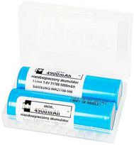 li ion akumuliatoriai 21700 - Blow Akumuliatorius 21700 li-ion SAMSUNG 4900mAh 2vnt. 3.6V - 2 nuotrauka
