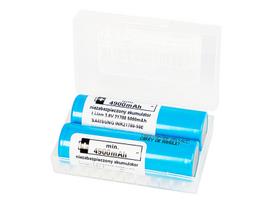 li ion akumuliatoriai 21700 - Blow Akumuliatorius 21700 li-ion SAMSUNG 4900mAh 2vnt. 3.6V - 3 nuotrauka