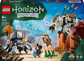 lego horizo - LEGO Horizon Adventures: Aloy ir Varl prieš Shell-Walker ir Sawtooth 77037 - 1 nuotrauka