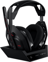 logitech ausines - Logitech Astro A50 Gaming Headset Juodas (Black) - 1 nuotrauka