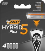 BIC Hybrid Flex 5 pakaitiniai peiliukai 4 vnt.