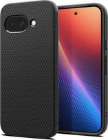 google pixel 9a - Spigen "Liquid Air Case for Google Pixel 9A" Juodas (Black) - 1 nuotrauka