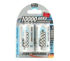 nimh 1.2 - Ansmann 10000 mAh - Mono / D / HR20 Nikelio-metalo hidridas (NiMH) - 2 nuotrauka