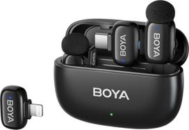 Boya Mini-12 belaidis mikrofonas Juodas (Black)