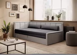 sofa lova fulgeo - Sofa-lova Fulgeo, pilka (Gray) - 2 nuotrauka