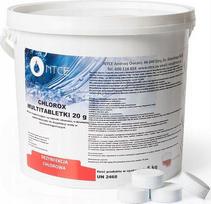 baseinu chloras 5 - Chlorox Lėtai tirpstančios chloro tabletės baseinams 5kg Mėlynos (Blue) BA0568 - 1 nuotrauka