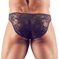 stringai vyrams - Kelnaitės vyrams Svenjoyment Lace Briefs - 4 nuotrauka