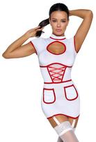 apatine suknele - Seksuali seselės suknelė Cottelli Collection - 2 nuotrauka