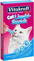 Vitakraft Cat Liquid Snack Salmon & Omega3 6pcs