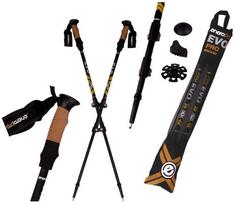 lazdos siaurietiskui ejimui - Šiaurietiško ėjimo lazdos Enero Pro, juodos (Black) - 2 nuotrauka