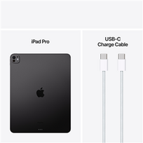 ipad pro 13 inch - Apple iPad Pro 13" M4 Wi-Fi 256GB Space Black (2024) - 3 nuotrauka