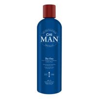kondicionierius chi - CHI MAN The One 3in1 plaukų šampūnas, kondicionierius ir kūno prausiklis, 355 ml - 3 nuotrauka