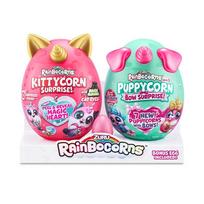 kittycorn rainbocorns - RAINBOCORNS pliušinių žaislų rinkinys Sparkle Heart Surprise Combo, 5 serija, Kittycorn ir Puppycorn, 9276 - 2 nuotrauka