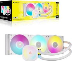 processoriu ausintuvas - Corsair iCUE LINK TITAN RX RGB 360 AIO 12 cm Baltas (White) - 1 nuotrauka