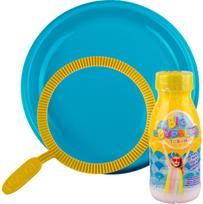 burbulu skystis - Muilo burbulų rinkinys Tuban TU3635, 250 ml + lėkštė + plastikinis žiedas - 2 nuotrauka