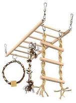 ivairios prekes - Trixie Suspension Bridge Wood - 1 nuotrauka