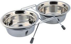 Trixie Eat on Feet Bowl Set With Rattle Protection 16cm