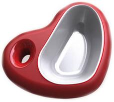 Georplast Bowl 22.5x17.5x6cm Red