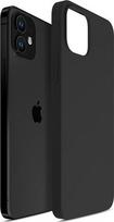 3MK "Silicone Case Apple iPhone 12 Mini" Black