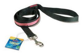 Record LED Leash Black/Pink