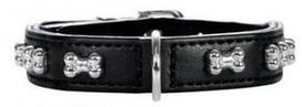 Hunter Collar Croque Art Bone 55 Black