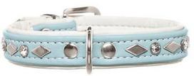 Hunter Collar Modern Art Geo 37/13 Light Blue/White