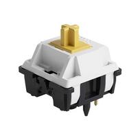 kita - Akko Penguin Silent Switch, mechaninė, 5-Pin, taktilinė, 43g (Black) - 2 nuotrauka