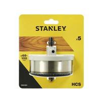 68 grezimo karuna - Stanley STA81025 HCS gręžimo karūnų komplektas, 68-100 mm, 5 vnt. - 1 nuotrauka