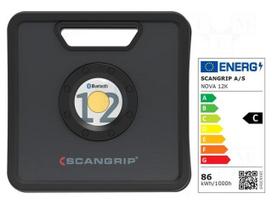 ledu darbuotojai - Scangrip NOVA 12K, 12000lm, IP67 - 1 nuotrauka