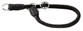 Hunter Collar Round & Soft 55/10 Black Leather