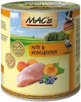Mac's Dog Turkey & Blueberries 400g