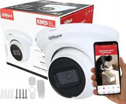 mikrofona kamera - IP kamera HDW2441TM-S 2.8mm 95°. PoE, IP67, WDR, IVS. Integruotas mikrofonas - 1 nuotrauka