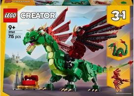 lego 3 in 1 - LEGO®Creator Viduramžių drakonas 31161, 715 vnt. - 1 nuotrauka