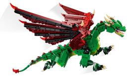lego 3 in 1 - LEGO®Creator Viduramžių drakonas 31161, 715 vnt. - 8 nuotrauka