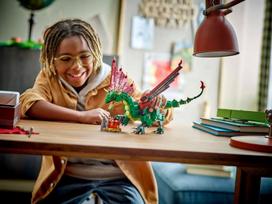 lego 3 in 1 - LEGO®Creator Viduramžių drakonas 31161, 715 vnt. - 14 nuotrauka