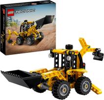 lego konstruktoris - LEGO Technic Backhoe Loader 42197 - 2 nuotrauka