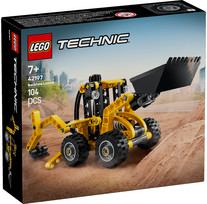lego konstruktoris - LEGO Technic Backhoe Loader 42197 - 3 nuotrauka