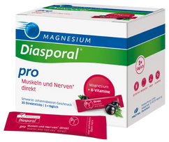 MAGNESIUM DIASPORAL Pro raumenims ir nervams granulės N30