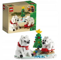 lego detales - LEGO Wintertime Polar Bears 40571 - 2 nuotrauka