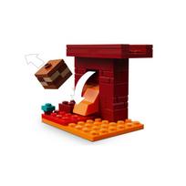 senukai minecraft lego - LEGO Minecraft The Nether Lava Battle 21266 - 4 nuotrauka