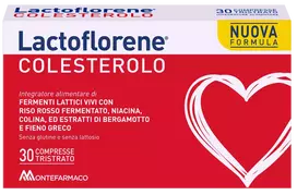 lactoflorene - LACTOFLORENE COLESTEROLO TABS, 30 tabletės - 1 nuotrauka