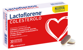 lactoflorene - LACTOFLORENE COLESTEROLO TABS, 30 tabletės - 2 nuotrauka