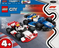 lego automobilis - LEGO City F1 Williams Racing & Haas F1 Race Cars 60464 - 1 nuotrauka